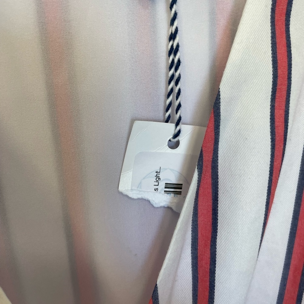 Draper James Stripe Faux Wrap Tank Midi Dress - Picture 5 of 7